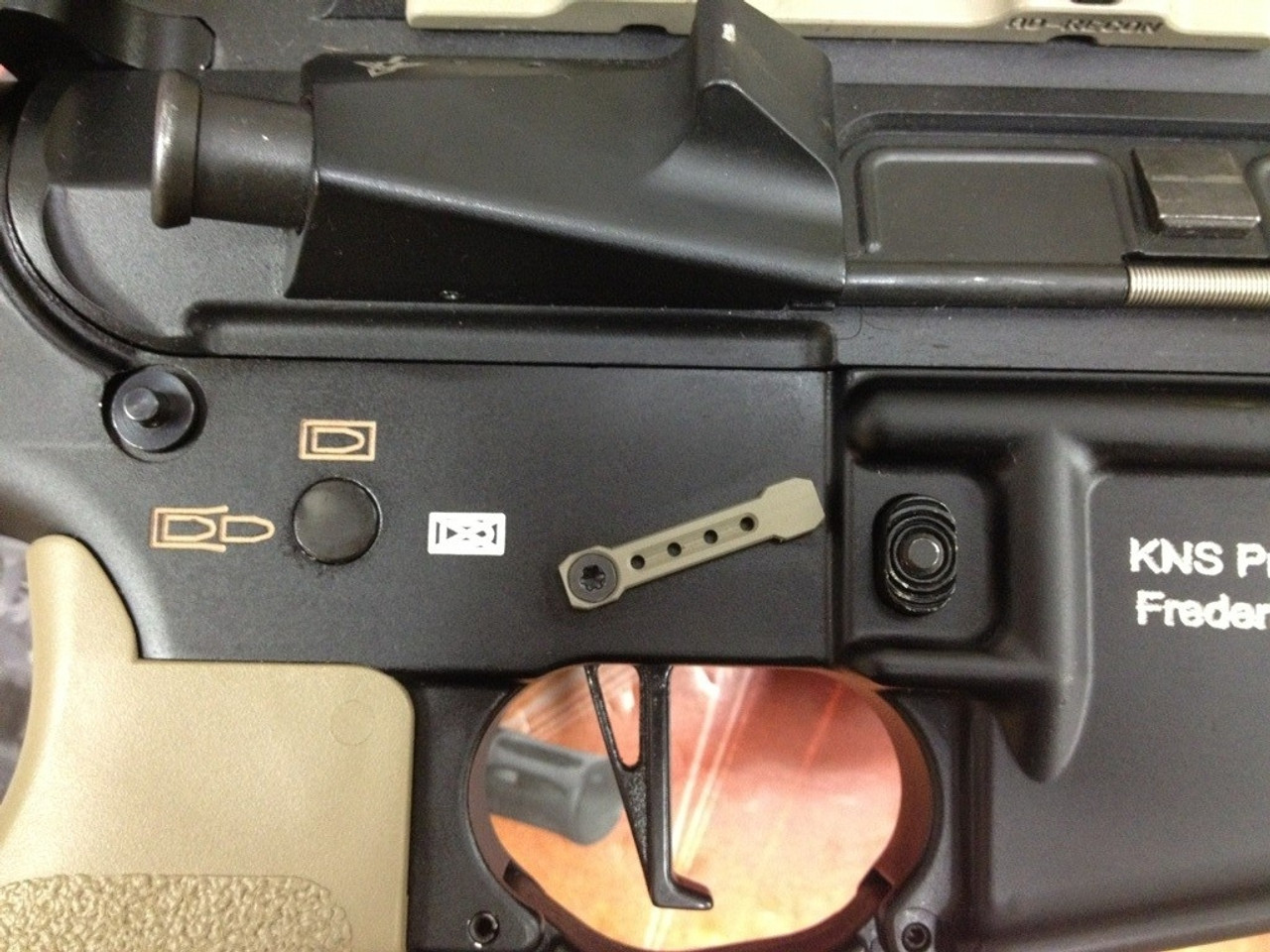 KNS Gen 2 Mod ST Trigger & Hammer Pins - FDE .154